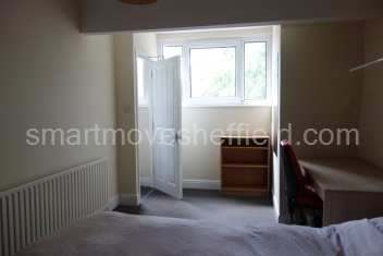 Bedroom 4 second floor, overlooks front garden