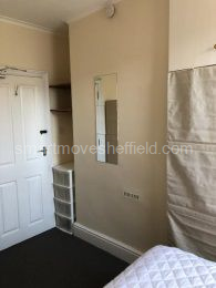 Smaller room, 3/4 size double bed, first floor, 3/4 size double bed
