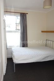 Smaller room, first floor, 3/4 size double bed, overlooks back yard