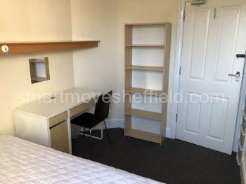 Smaller room, first floor, 3/4 size double bed